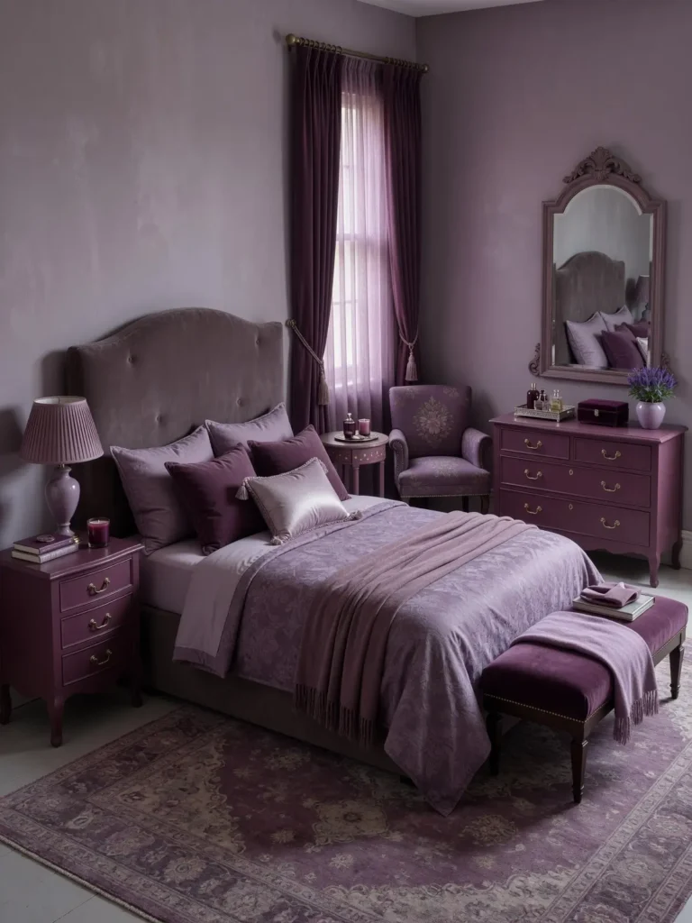 Purple Bedroom