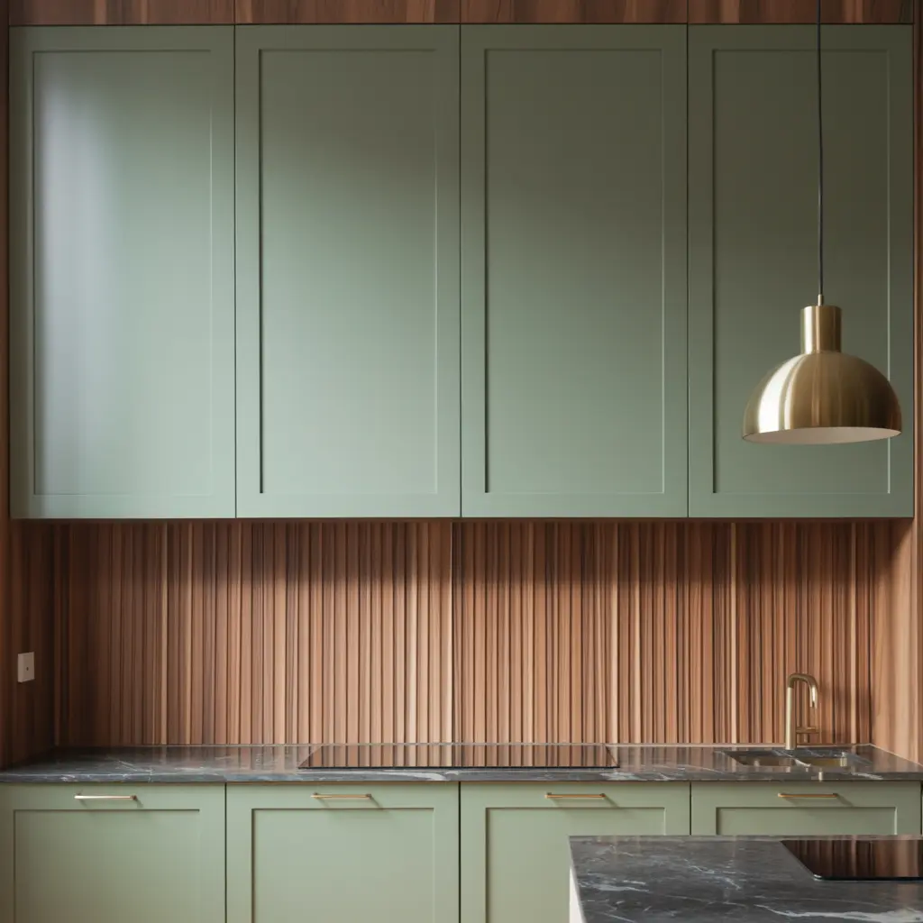 Sage Green Kitchen Cabinet