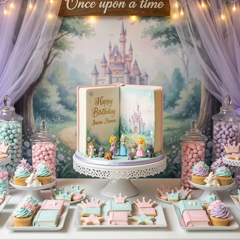 Fairytale Birthday Setup