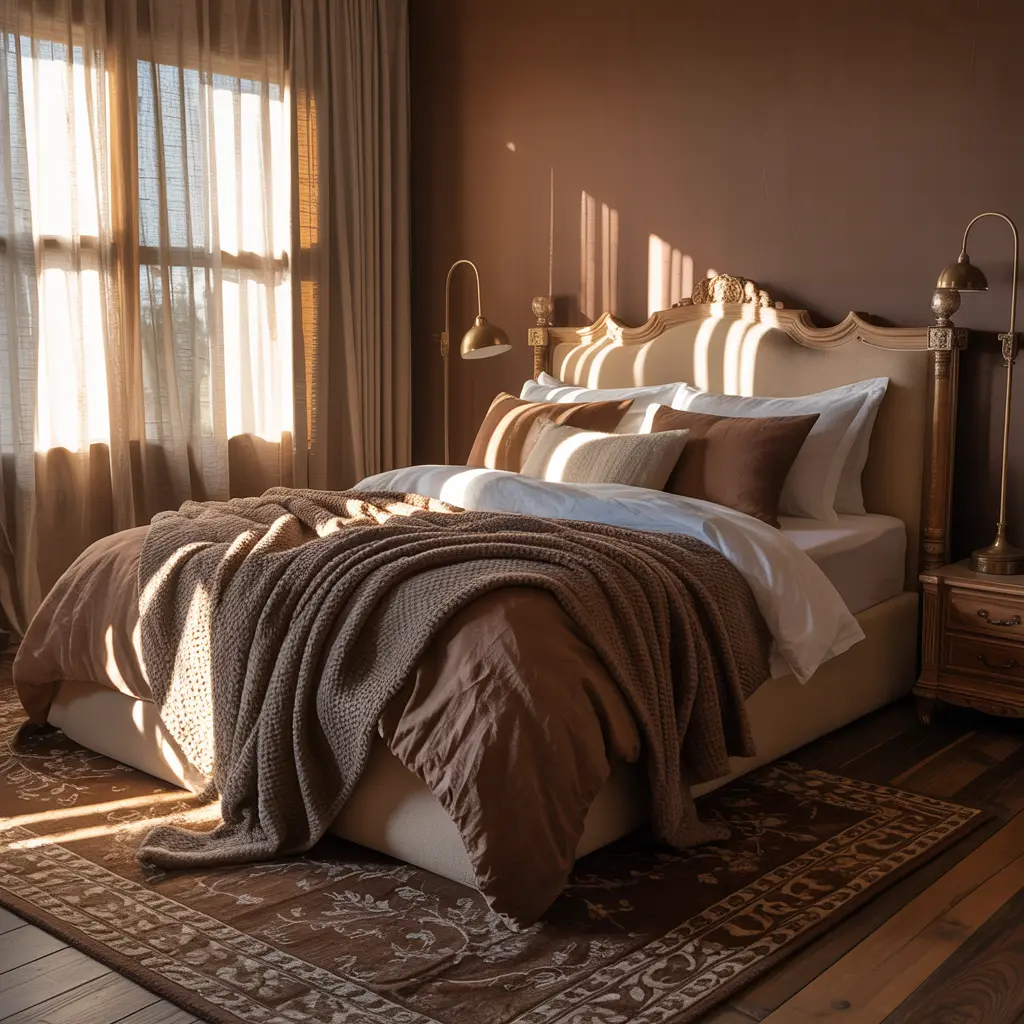 Brown Bedroom Decor