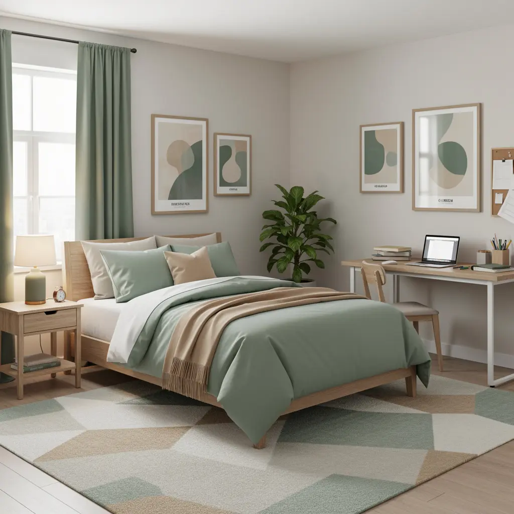 College Apartment Bedroom