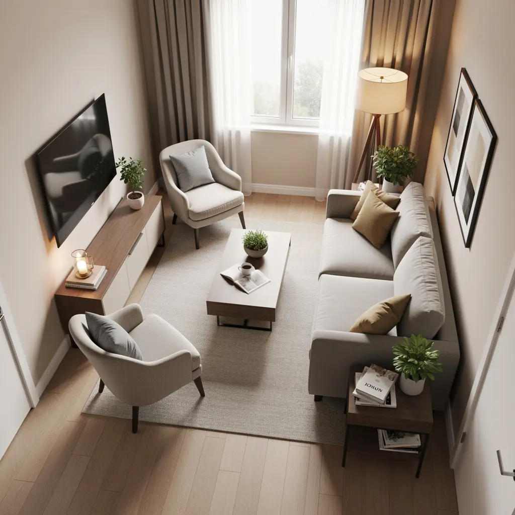 Small Living Room Layout