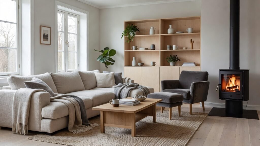 Scandinavian Cozy Living Room