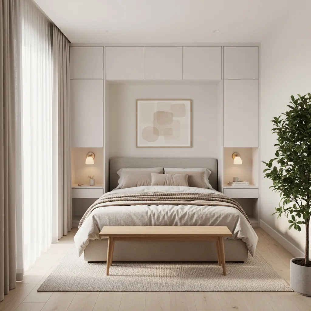Small Serene Bedroom Ideas to Maximize Comfort and Space