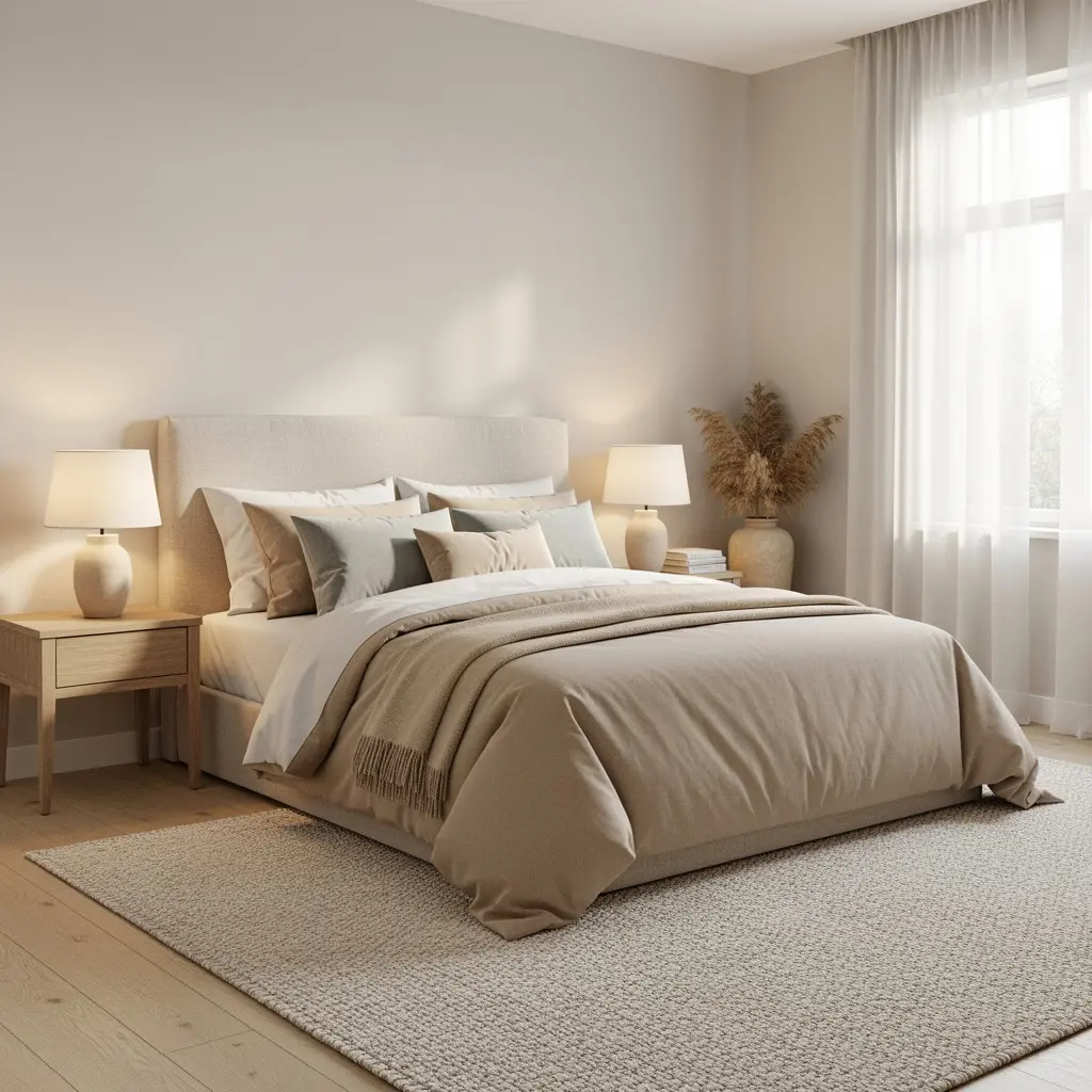 Soft Neutral Color Ideas for a Calm and Relaxing Bedroom