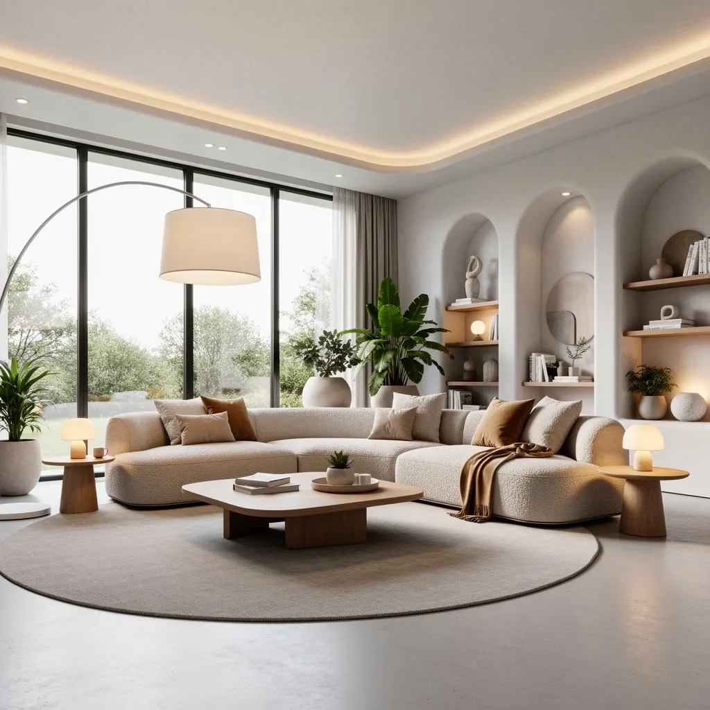 Modern Cozy Living Room