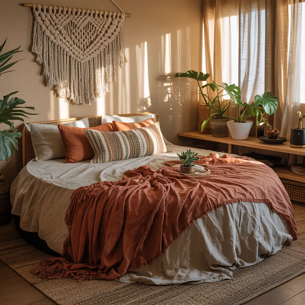 Afrohemian Bedroom Decor