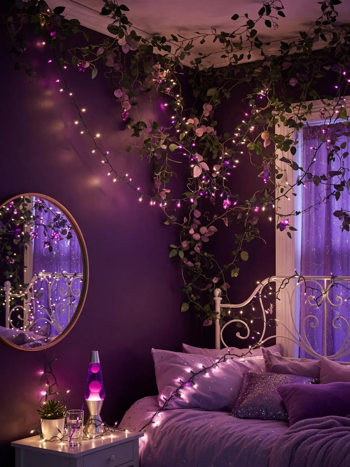 Purple Bedroom