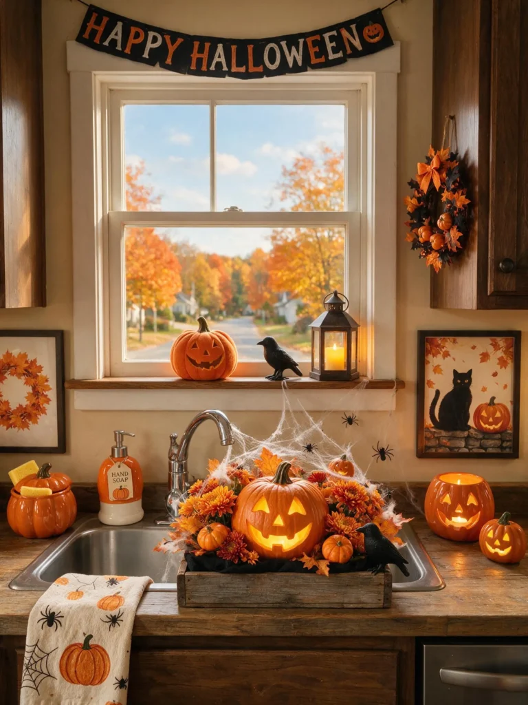 Halloween Kitchen Decor