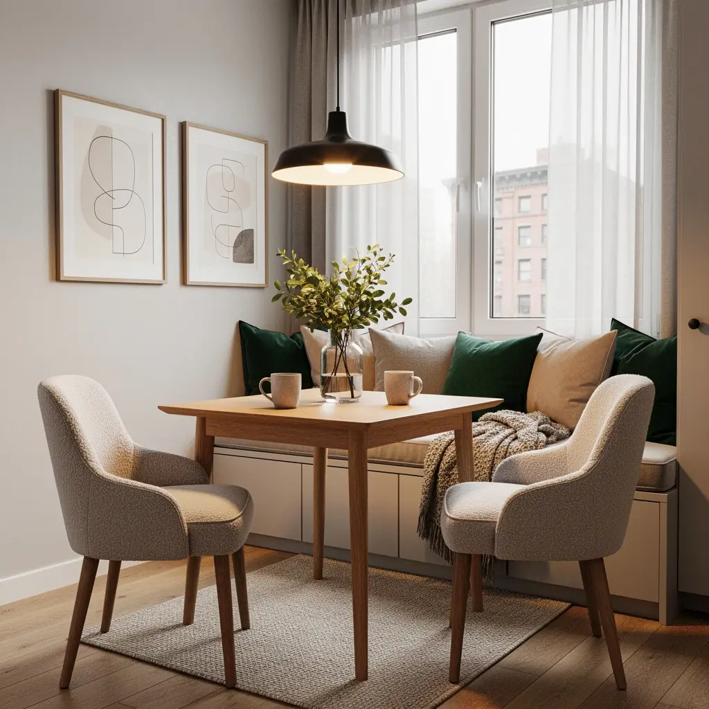 Transform Your Small Dining Space Into a Stylish Cozy Retreat