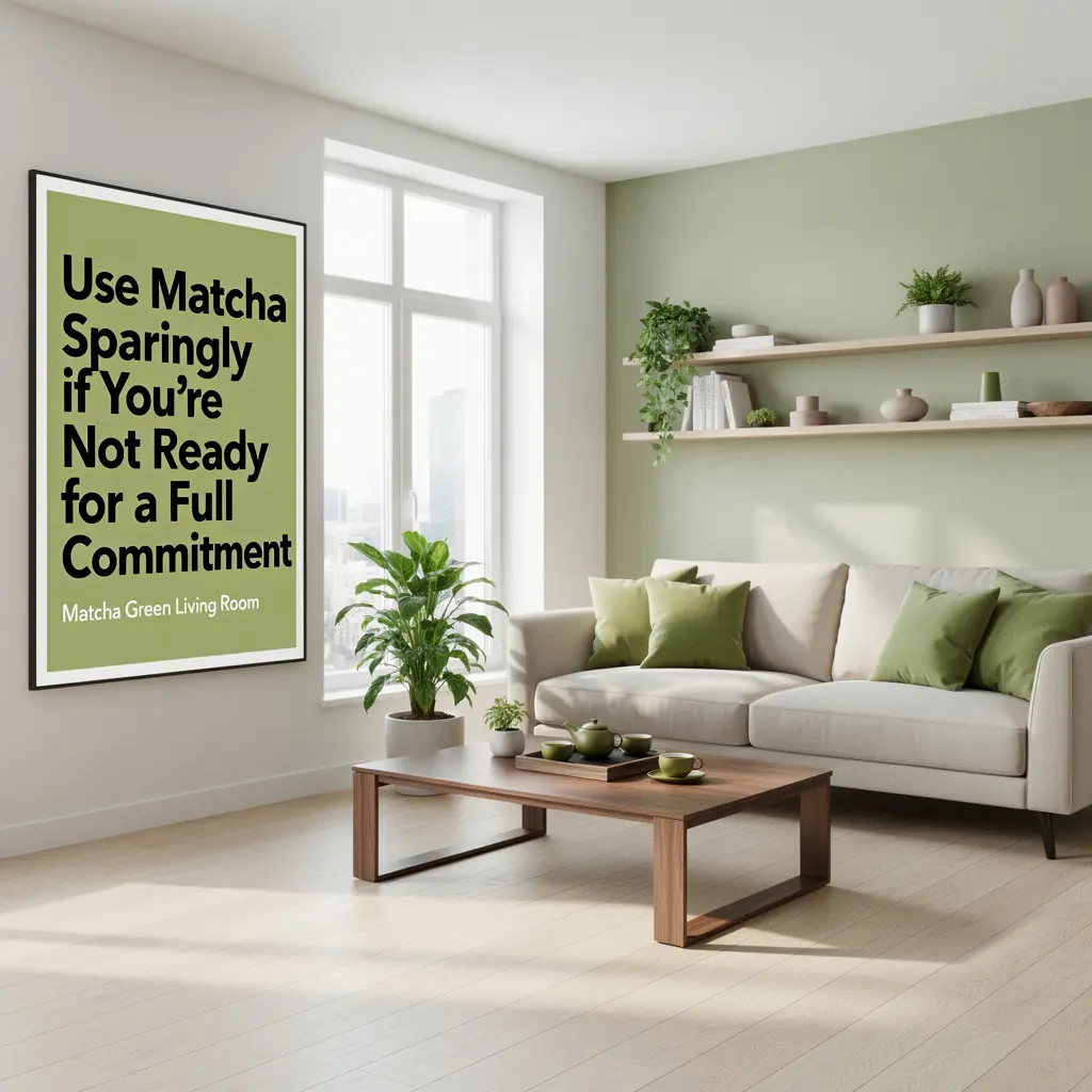 Matcha Green Living Room
