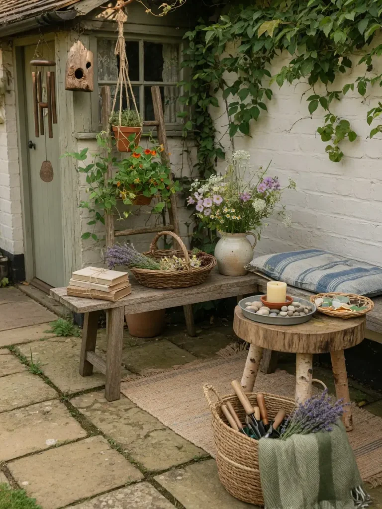 Cottage Patio Decor