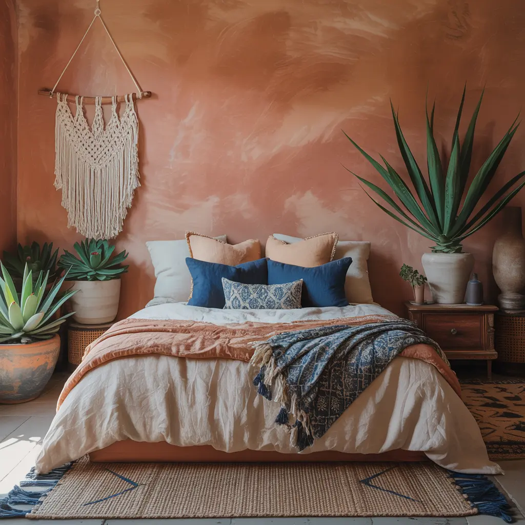 Afrohemian Bedroom Decor
