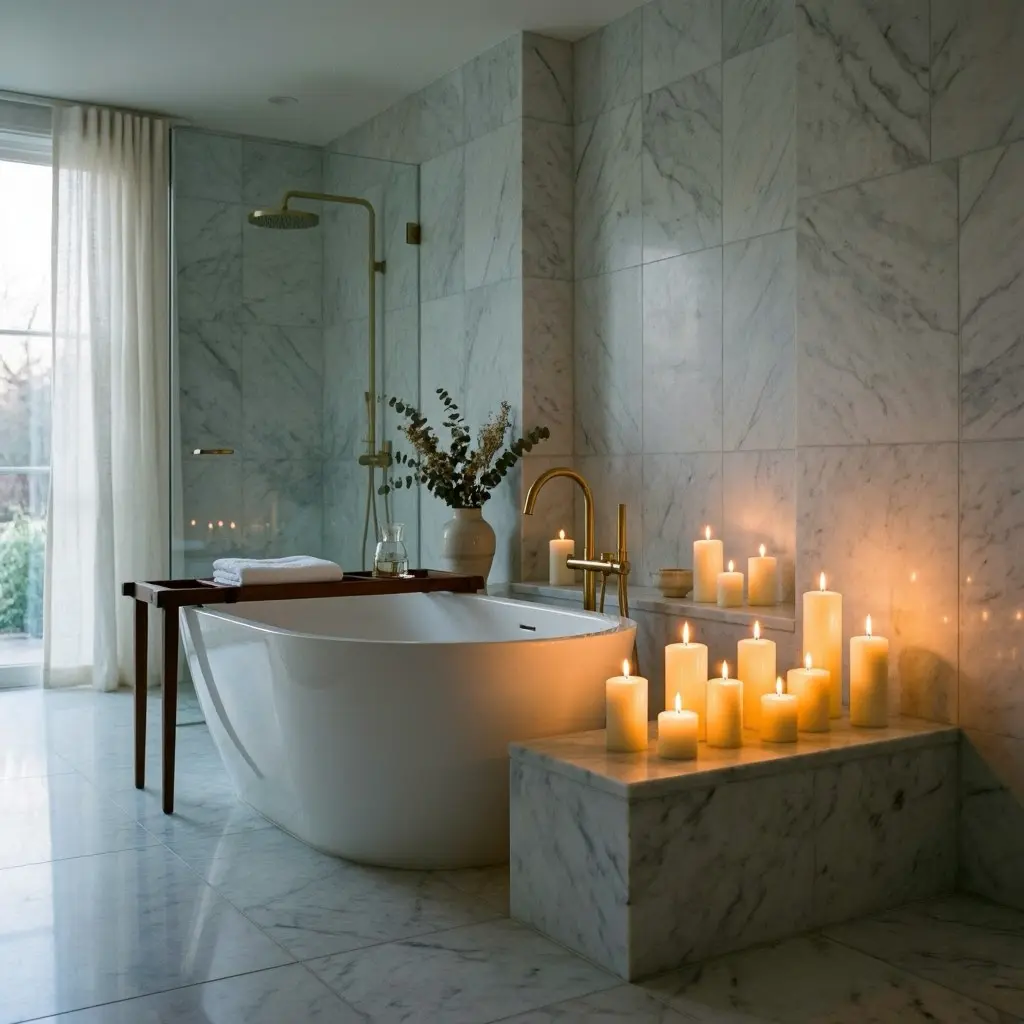 Luxury bathroom aesthetic