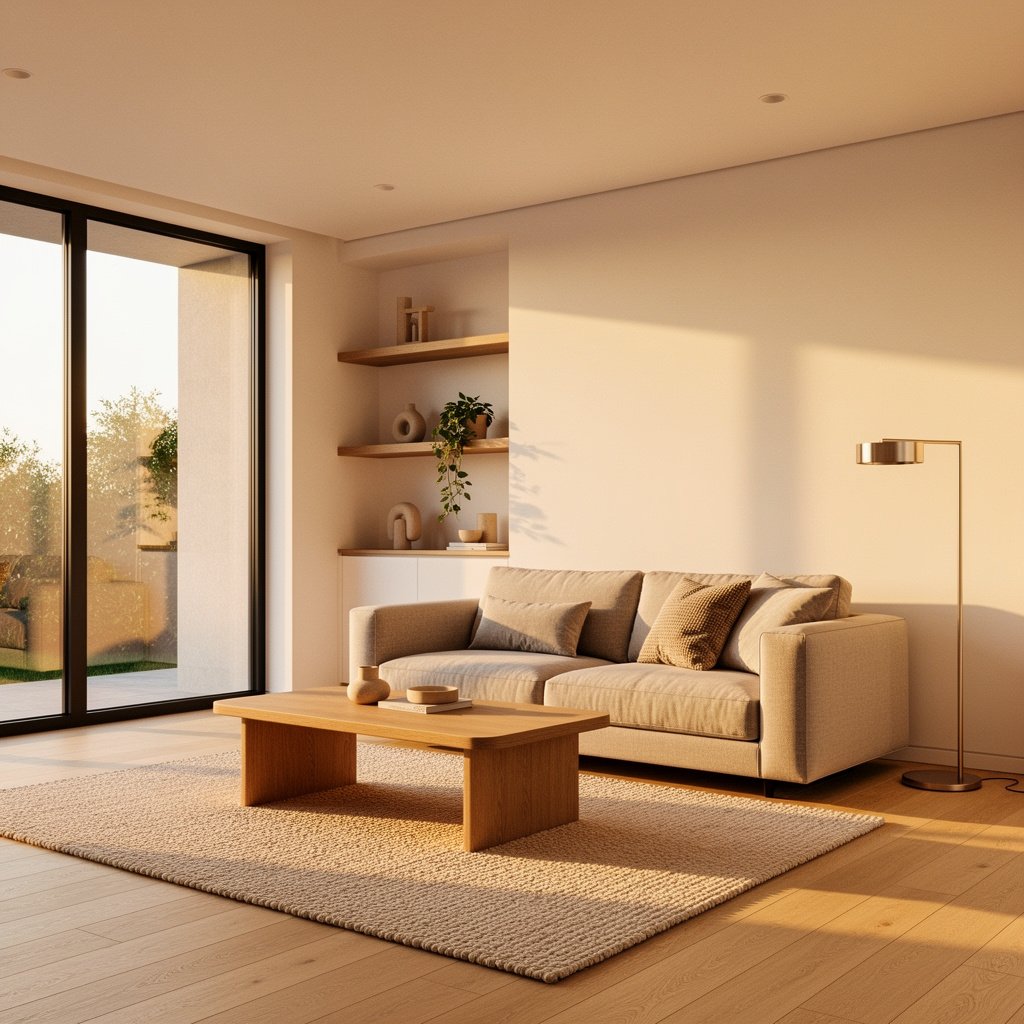 Warm Minimalist Home Design