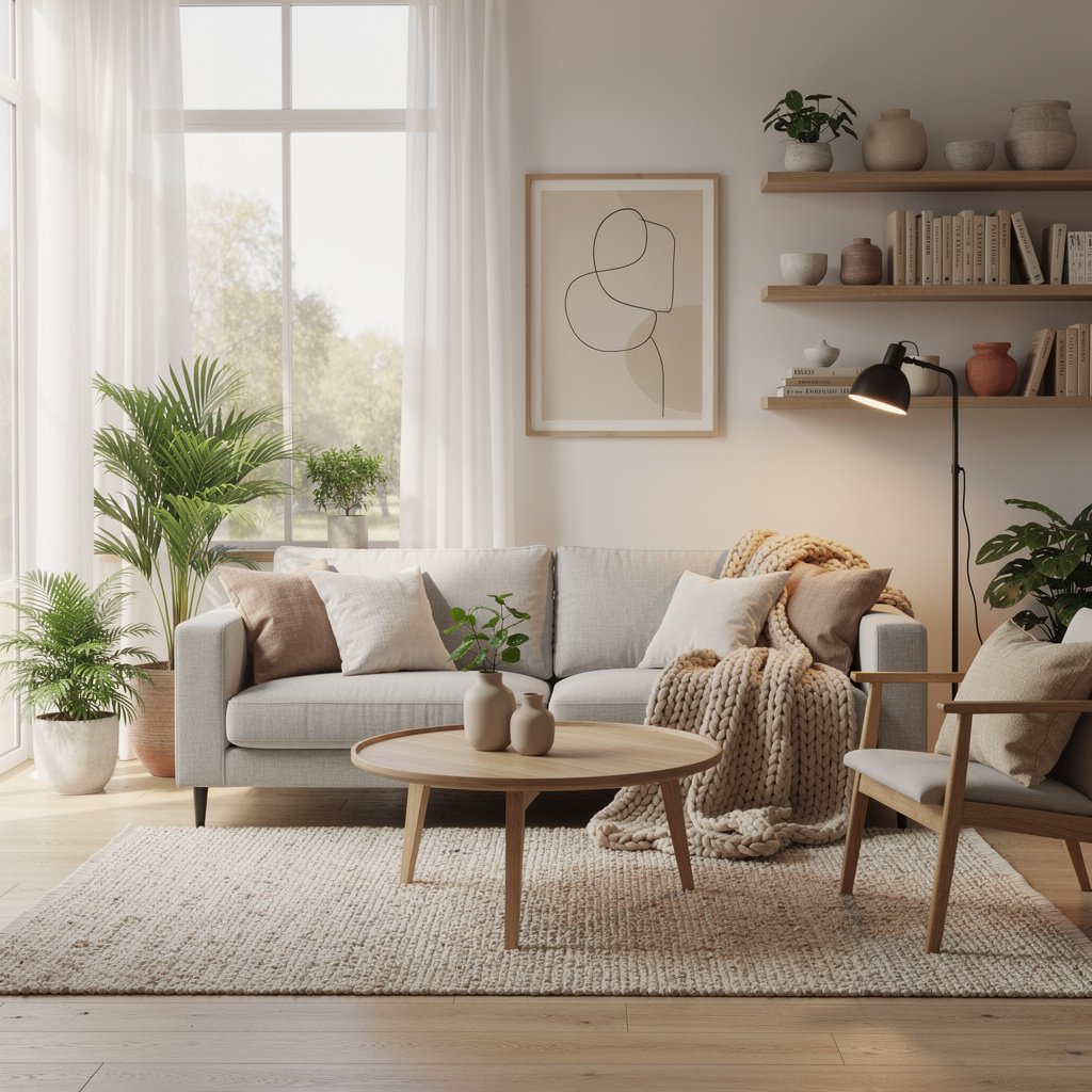Warm Scandinavian Home Decor