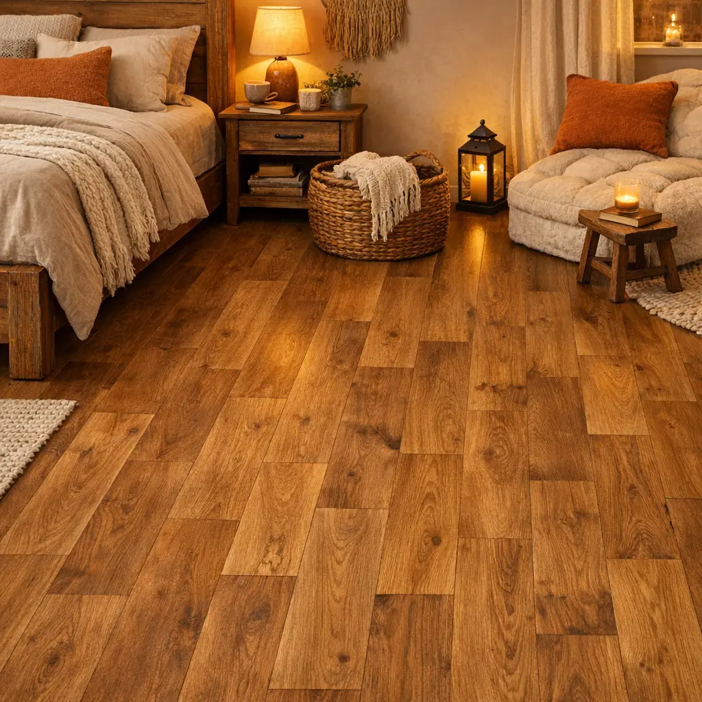 Cozy Bedroom Flooring