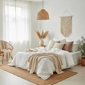 White Boho Bedroom Decor Ideas: 10 Beautiful Ways to Create a Cozy and Stylish Space