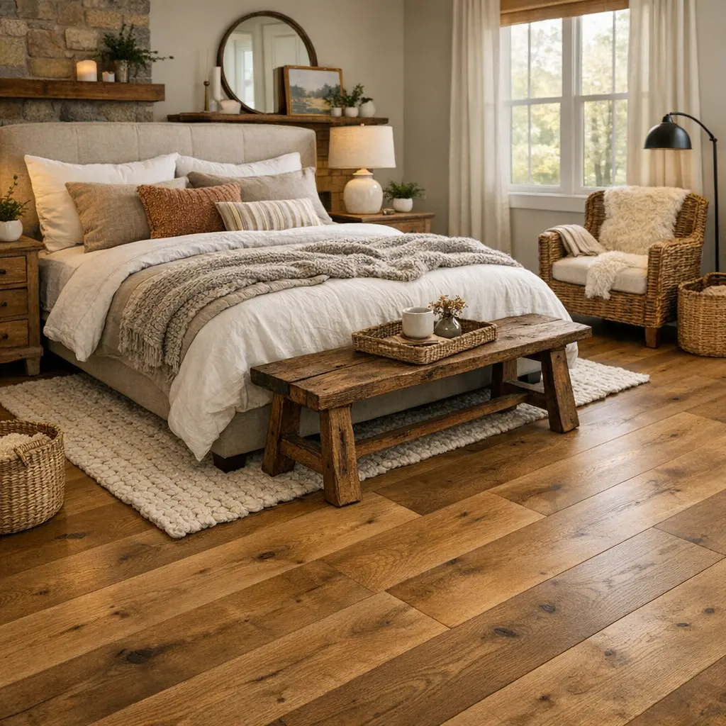 Cozy Bedroom Flooring