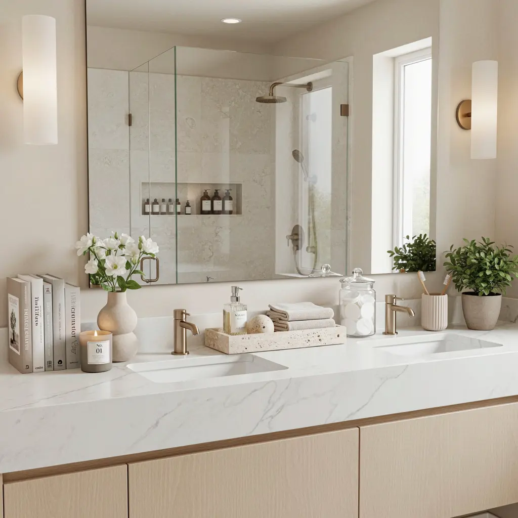 Luxury bathroom aesthetic