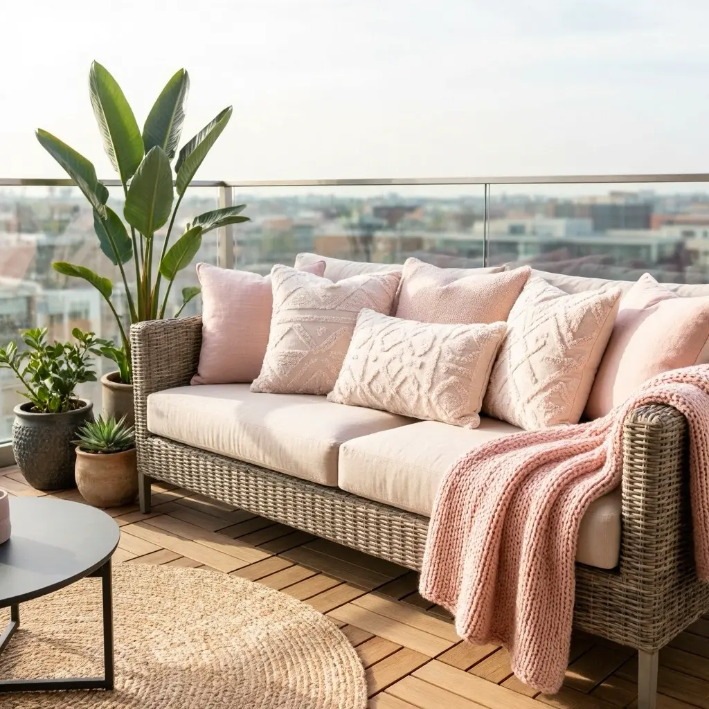 Blush Pink Balcony