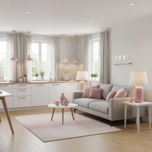 10 Blush Pink Apartment Decor Ideas for Small Spaces and Rentals