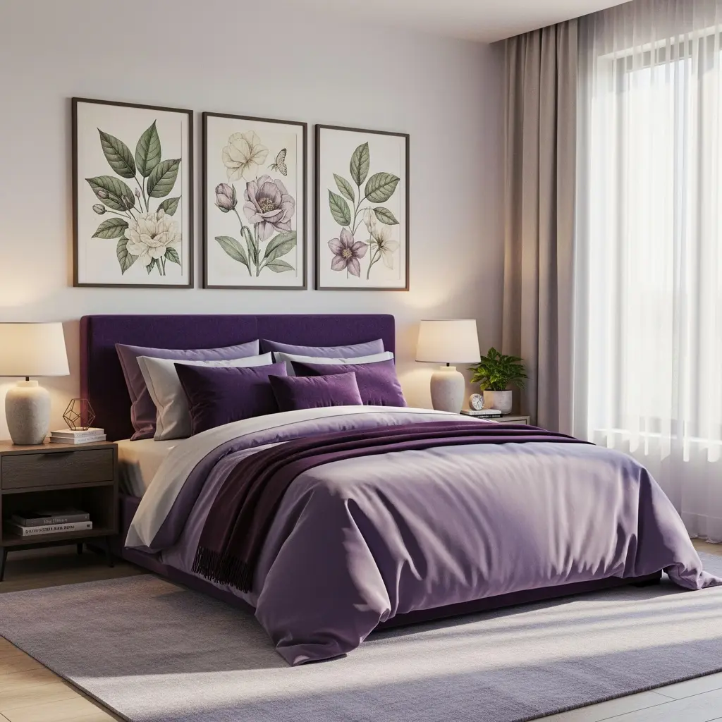 Purple Bedroom