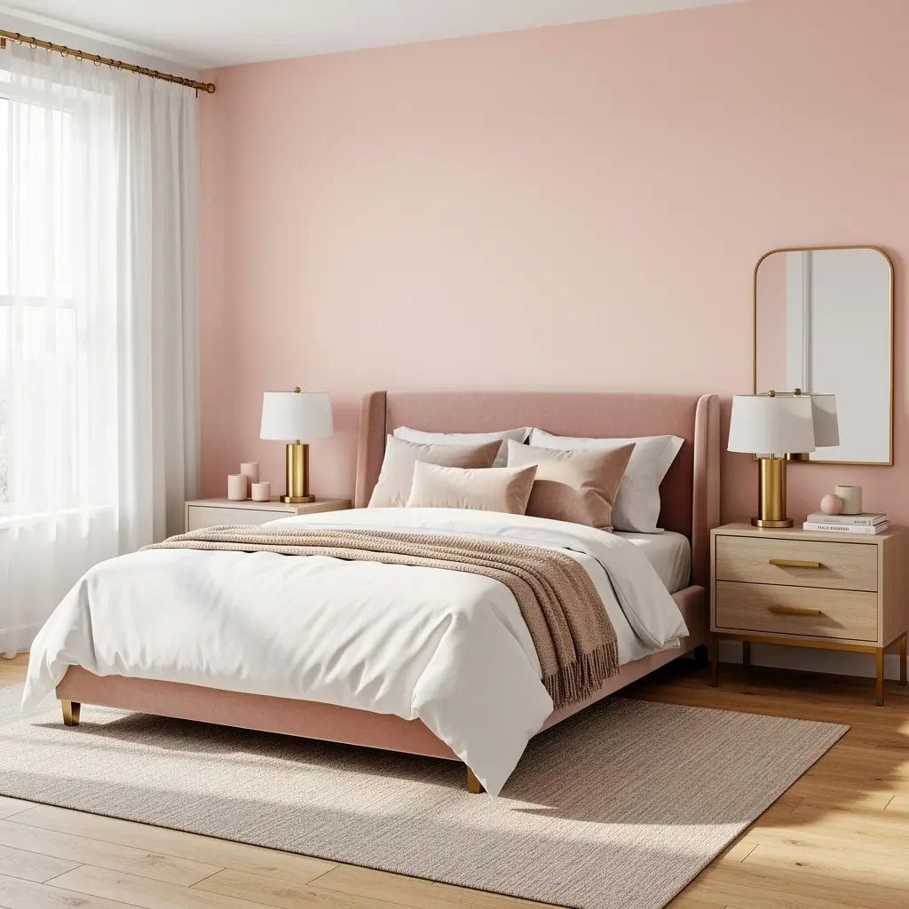Blush Pink Bedroom