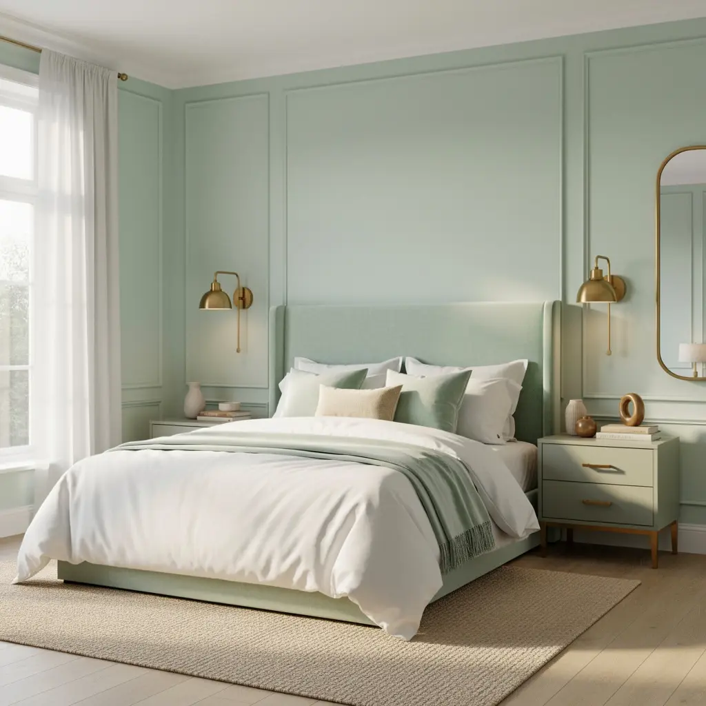Seafoam Green Bedroom