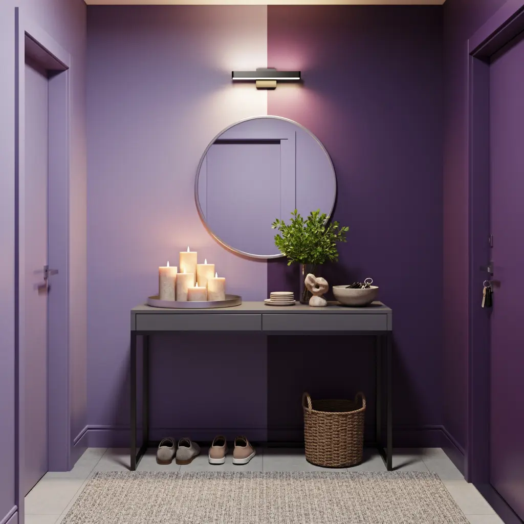 Purple Entryway
