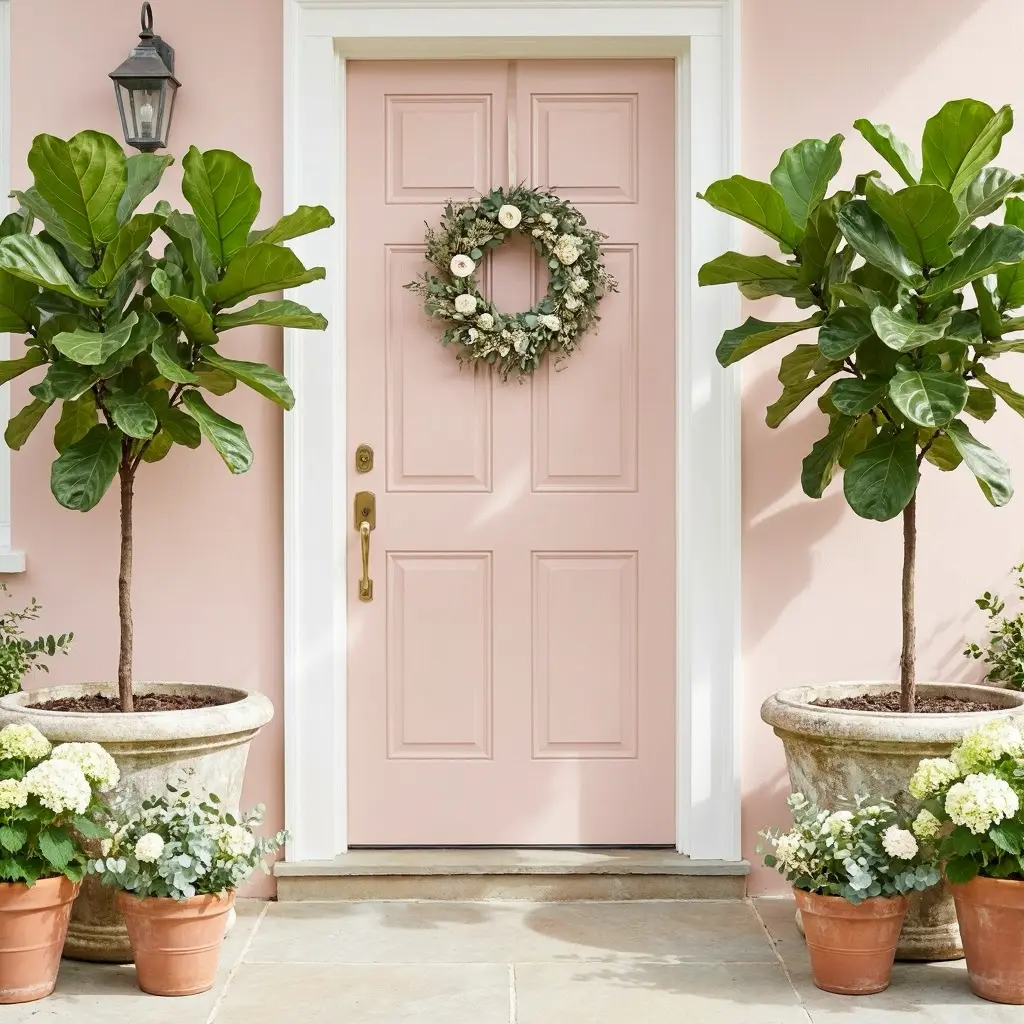 Blush Pink Entryway