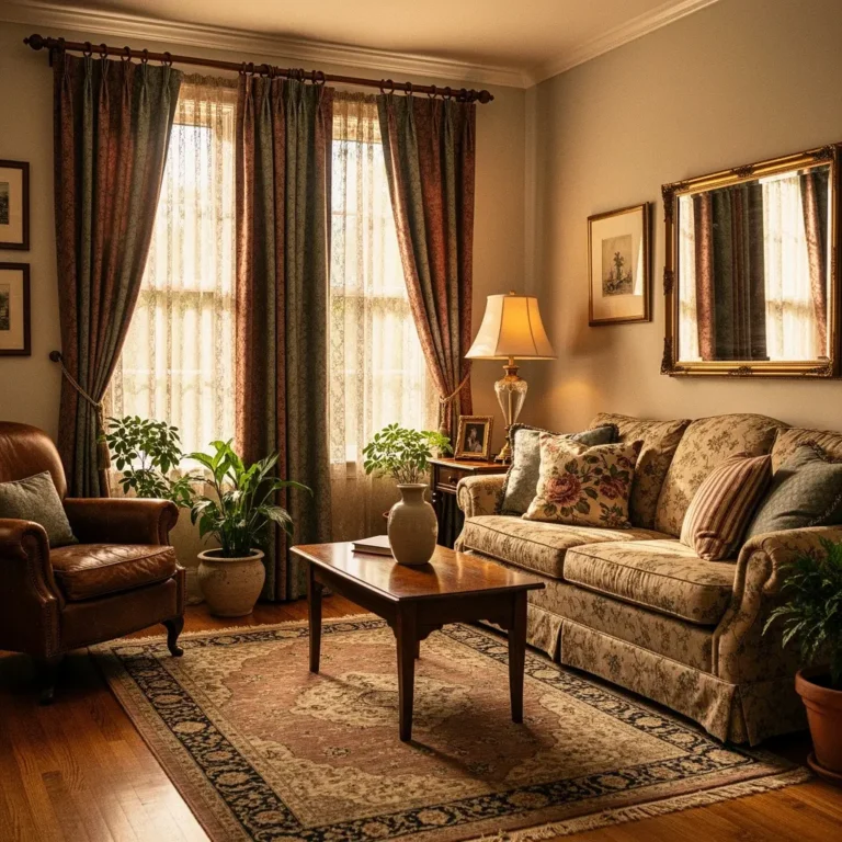 Cozy Vintage Living Room