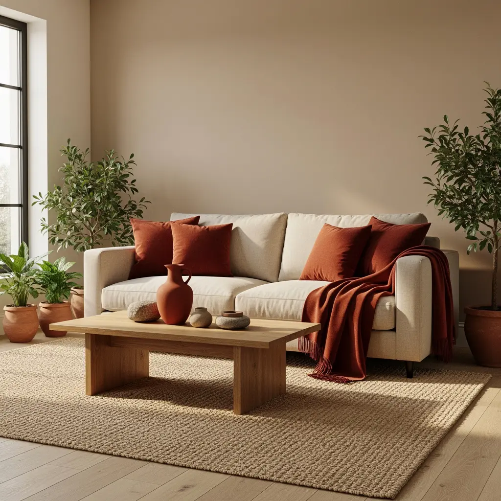 Earthy Living Room Decor