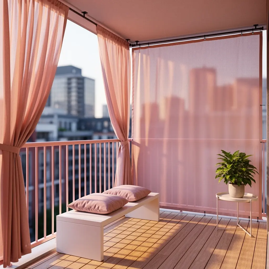 Blush Pink Balcony