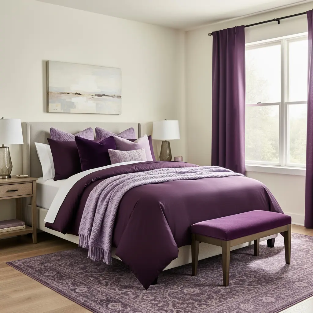 Purple Bedroom