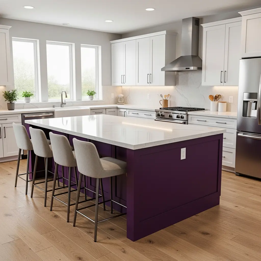 Purple Kitchen