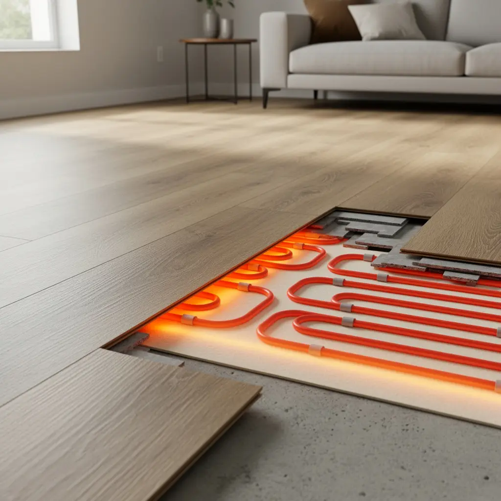 Cozy Vinyl Flooring