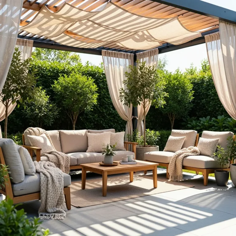 Cozy Outdoor Lounge