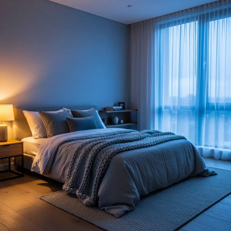 Blue Hour Cozy Room