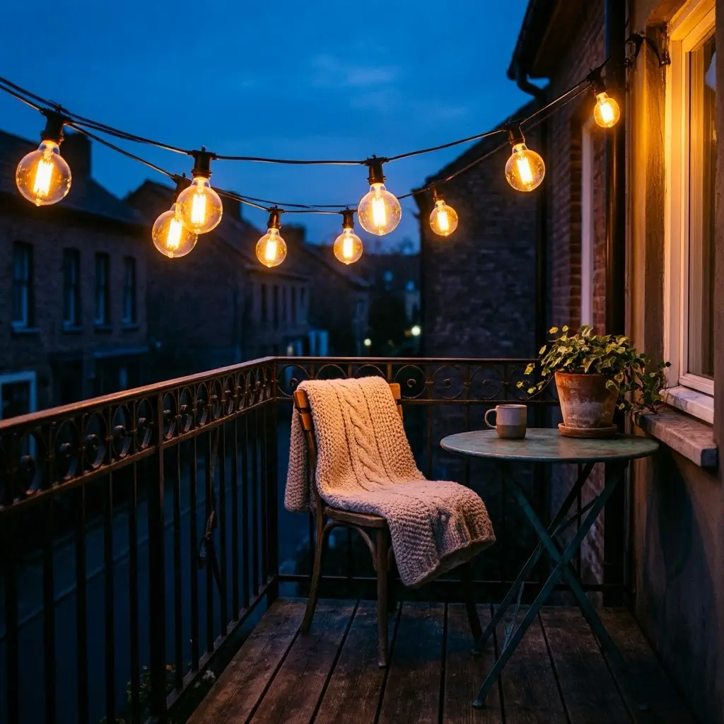 Cozy Vintage Balcony