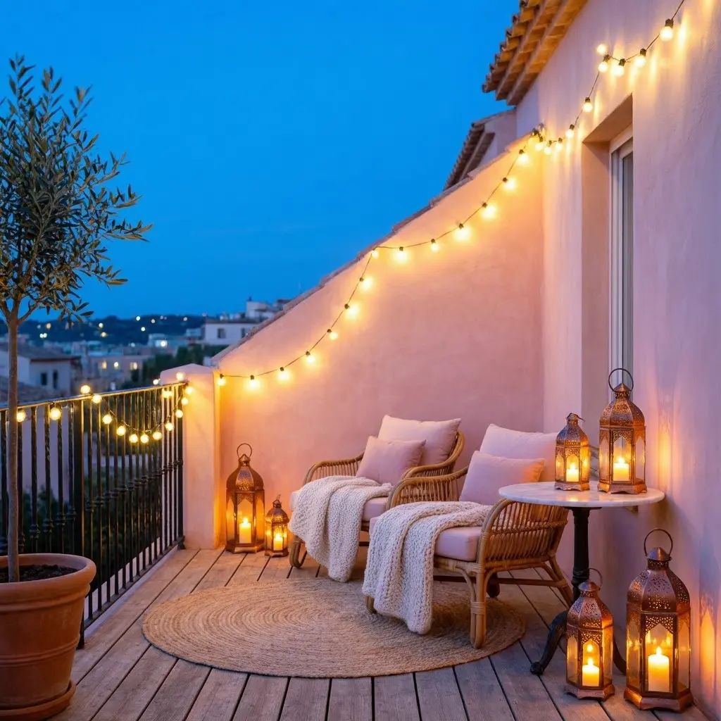 Blush Pink Balcony
