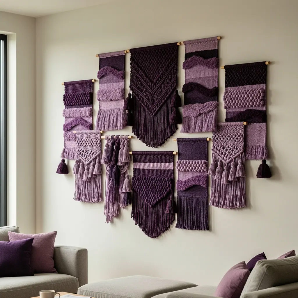 Purple Wall Decor