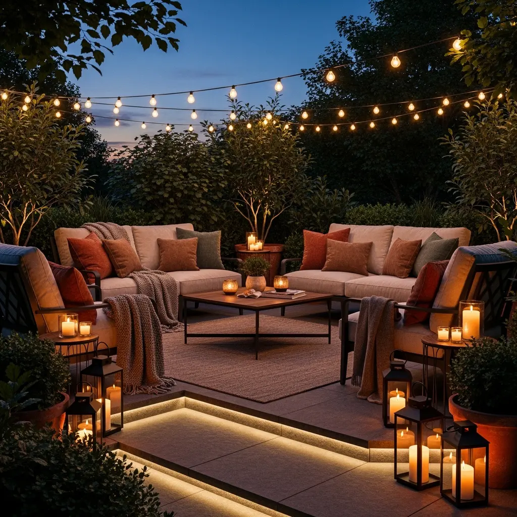 Cozy Outdoor Lounge