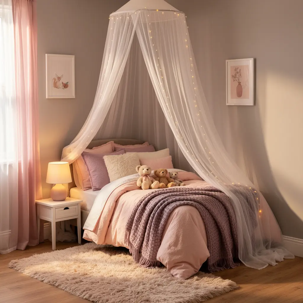 Cozy Girls Bedroom