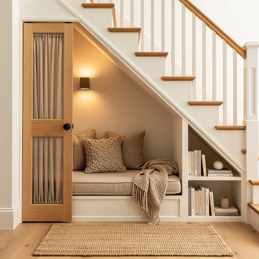 Under-Stairs Cozy Nook