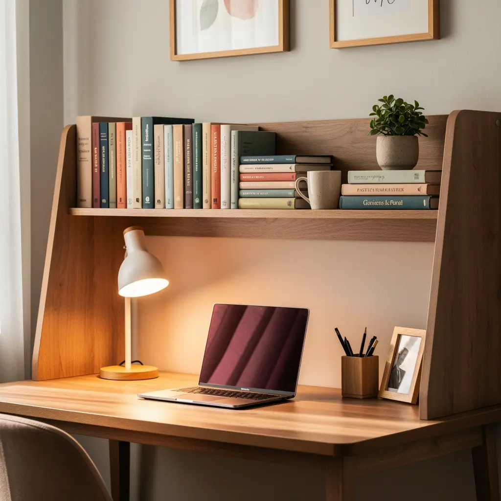 Desk Hutch Decor