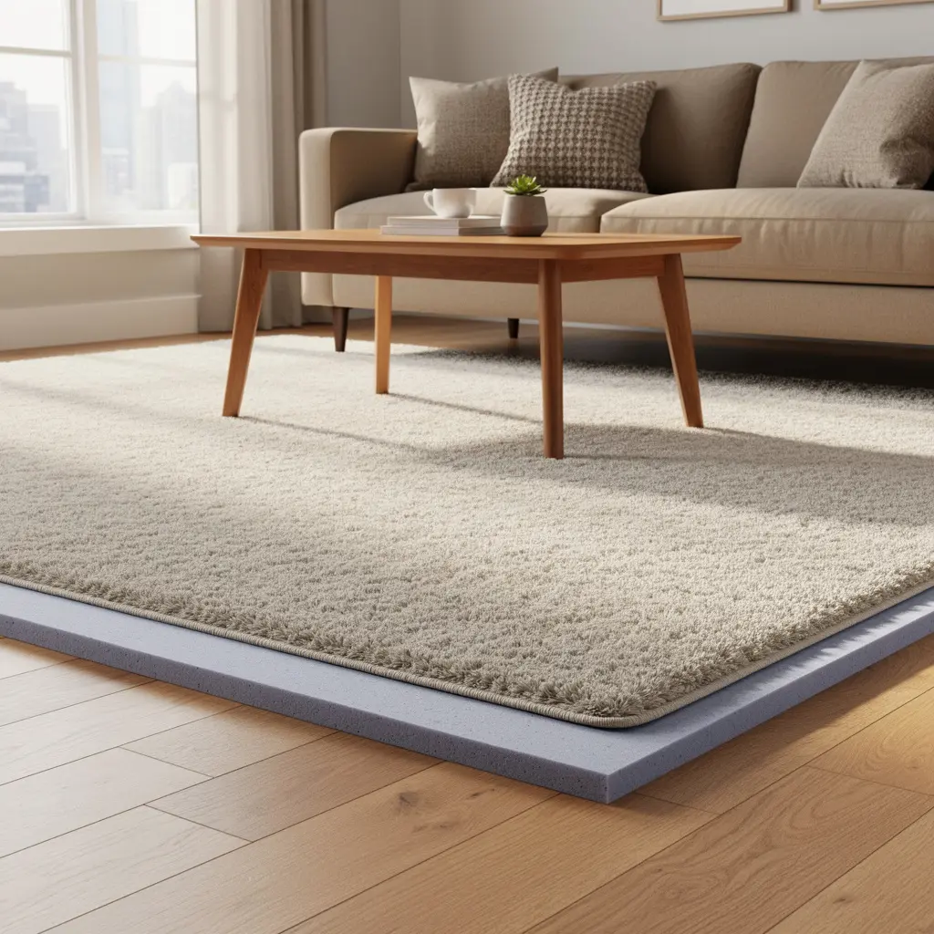 Cozy Living Room Flooring