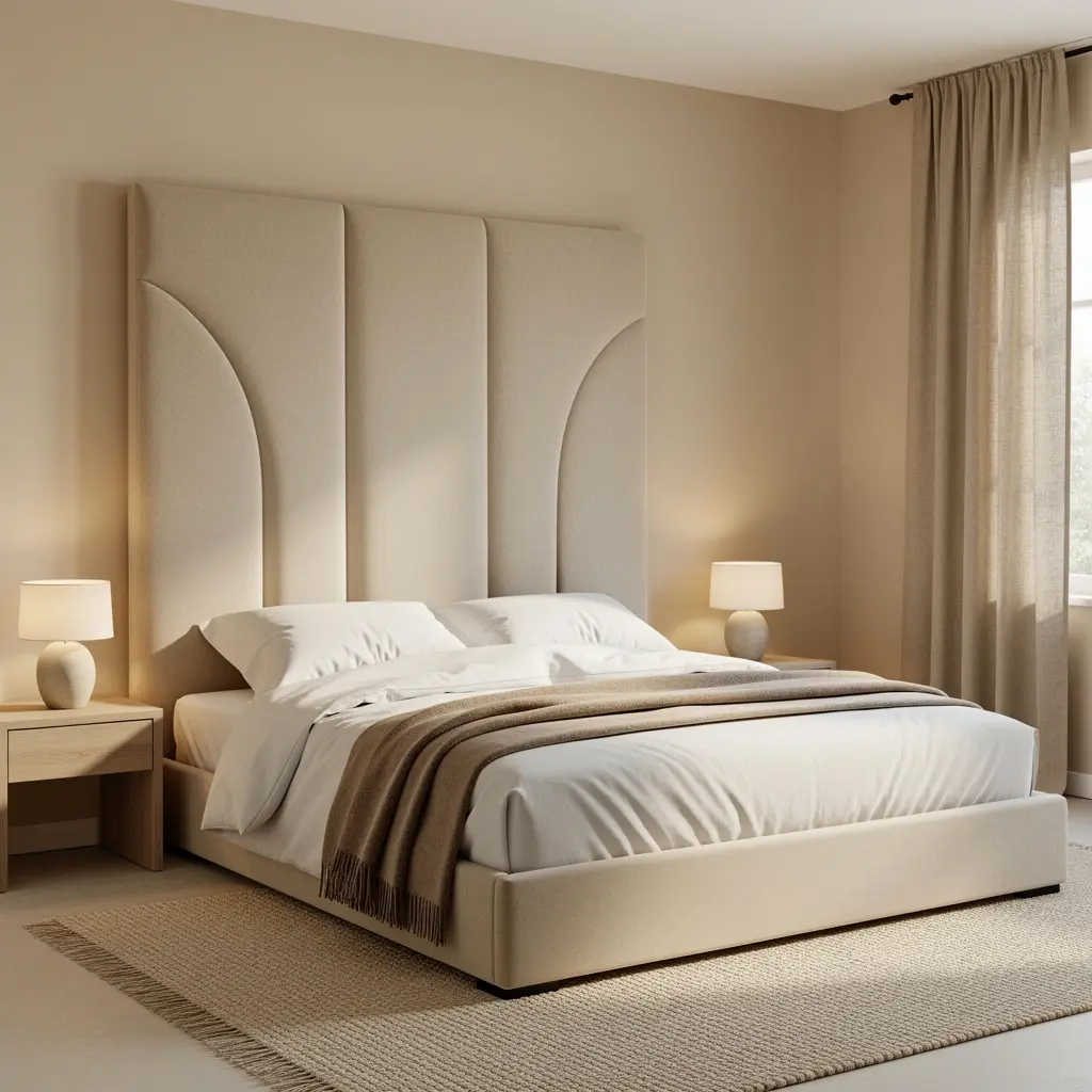 Cozy Beige Bedroom Wall Decor