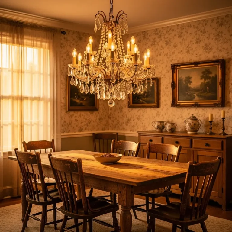 Cozy Vintage Dining Room