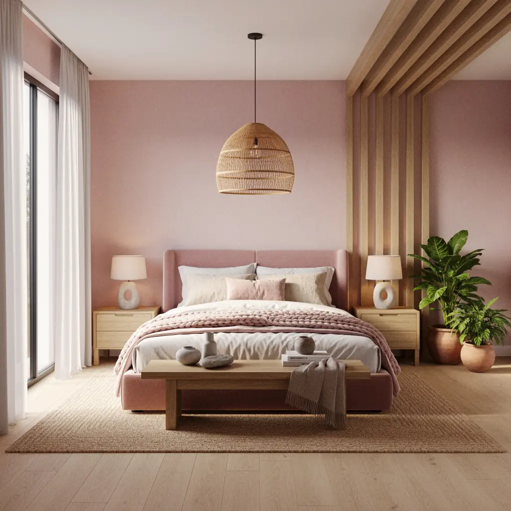 Dreamy Pink Bedroom